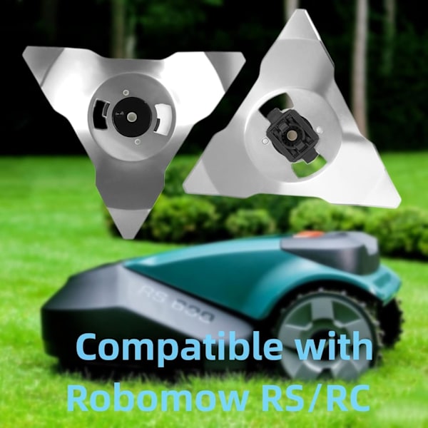 Låga knivar kompatibla med Robomow RS/RC Intelligent Robotgräsklippare