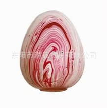 Squishy Stress Ball Toy - Soft Maltose Squeeze Toy Slow Rising Anxiety Relief Toy*Flowing Pattern Egg - Pink* Flowing Pattern Egg - Pink