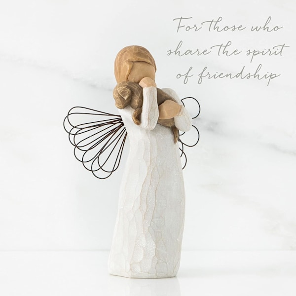 Willow venskabsengel statue