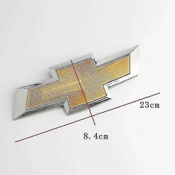 Biltilbehør til Chevrolet Cruze 2009-2014, 3D emblem til front og bagklap