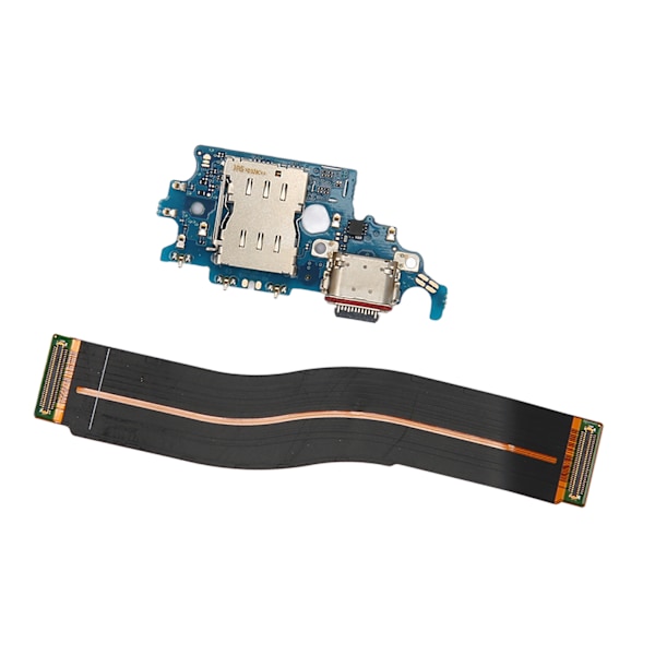 USB Opladningsport Flex Kabel Udskiftning Oplader Dock Board Flex Kabel Konnektor til Galaxy S21 G991B/N Version med Værktøj