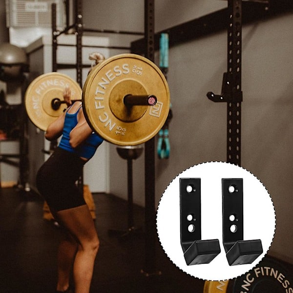 st barbellhållare garage gym skivstång väggfäste skivstångshållare för kommersiellt bruk