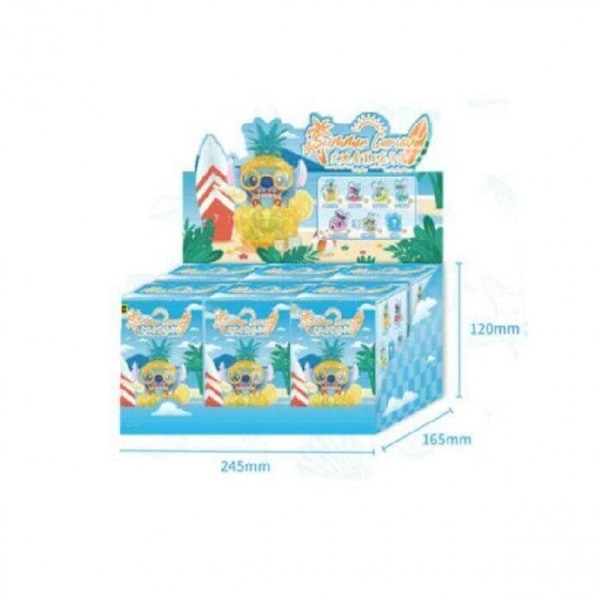 Blindbox-dockor trendiga leksaker figurer söta dockpresenter Rich meal set of 6 (whole end box)