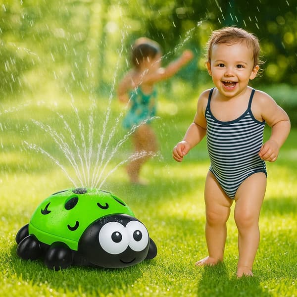 Kids' Water Sprinkler - Whale, Turtle, or Ladybug 187 Nyckelpiga