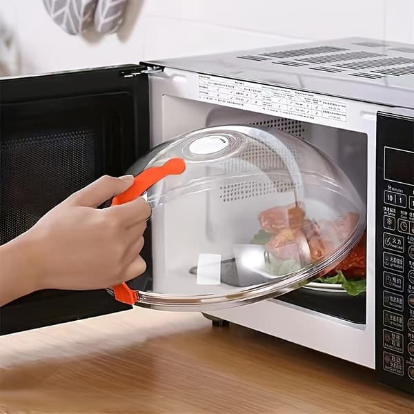 Mikrovågsugn Mat Skydd Oljesäker Stänksäker Kökstillbehör 1pc