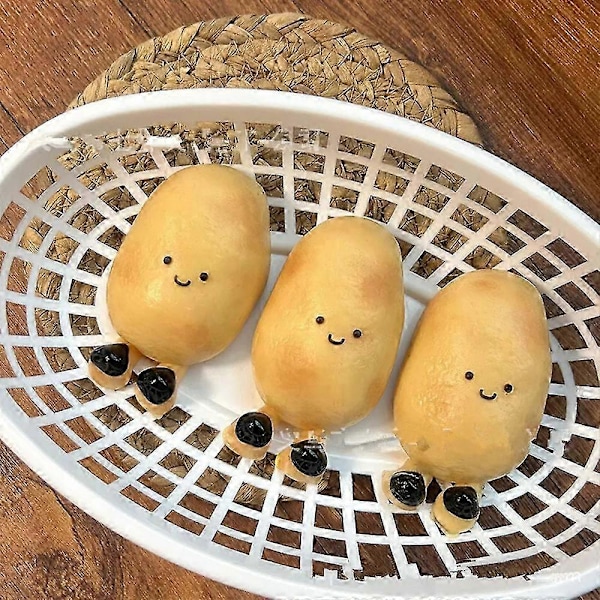 con Mr.Potato Squishy Leksak, Potatis Squishy Leksaker, Roliga Ultra Mjuka Potatis Squishy Leksaker{hh} Imitation Silicone