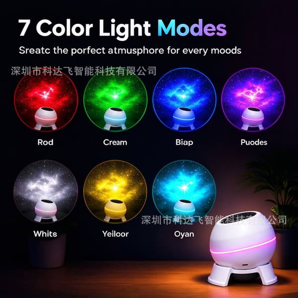 Stjernehimmel-projektor natlampe med LED-logoprojektion og dynamisk baggrund til soveværelset 5v 24-piece pack + planet light