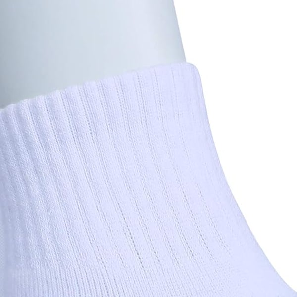 EnerWear 10-pack Unisex Bomull Fukttransporterande Vadderade Ankelstrumpor