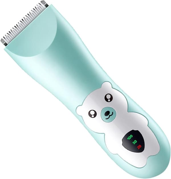 Babyhårklippare Tyst Säker Barnhårtrimmer Kompakt Design Barnfrisörkit