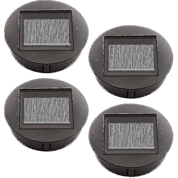 4 st solcellslampor med LED-lampor, solcellslampor, LED-solpanel lyktlock {HH}