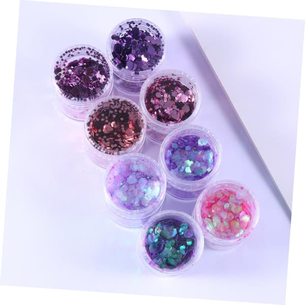 Mixed Ultra-thin Nail Sequins for Manicure, Glittery Nail Art Decoration