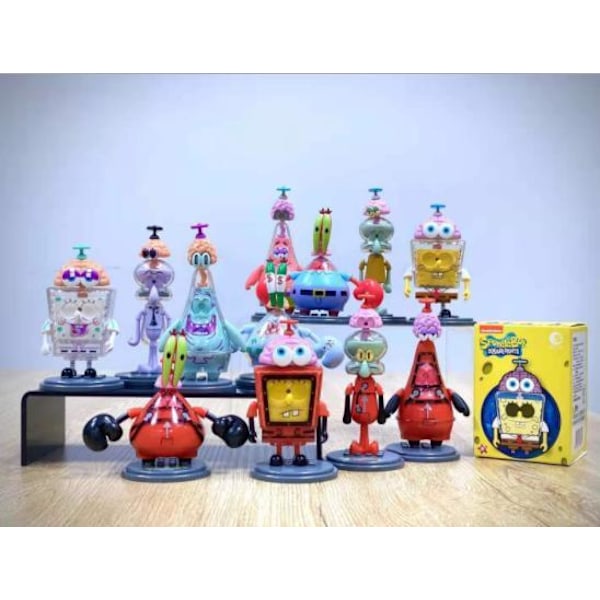 Svampebob-figurer Spongebob Squarepants Blind Box Julegaver