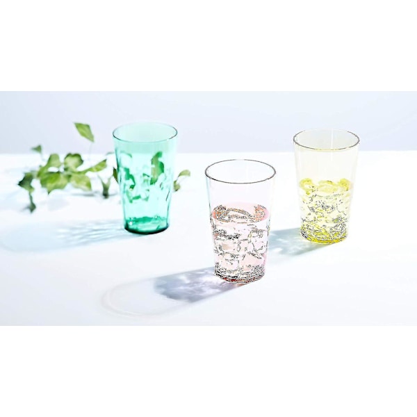 Scandinovia - 560 ml Okrossbara Premium Dricksglas - Set om 6 - Tritan Plastmuggar - Perfekt som Presenter - BPA-fria -{HH}