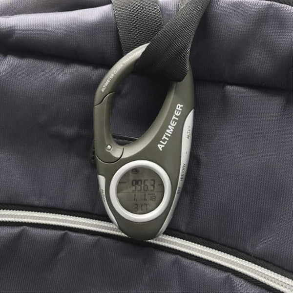 Elektronisk Altimeter Karabinhage Altimeter Håndholdt Termometer