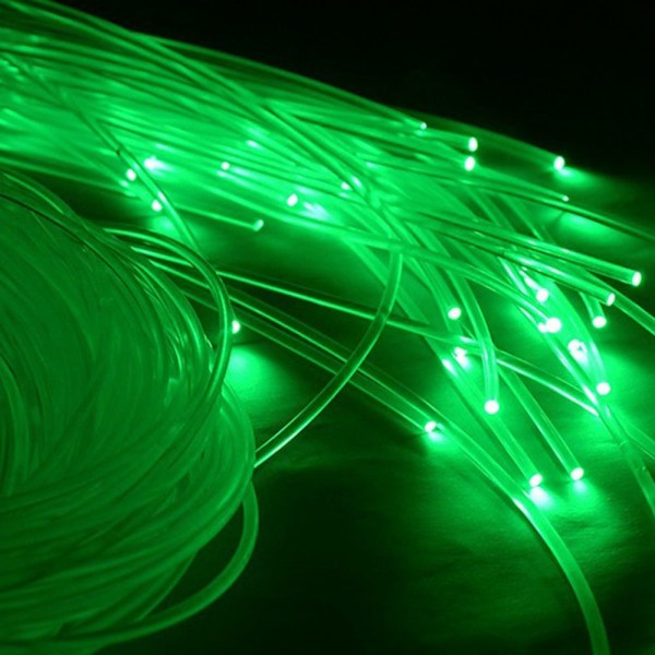 50m x 0.75mm/1.0mm Fiber Optisk Kabel Ändglöd LED Ljus 50MX1MM