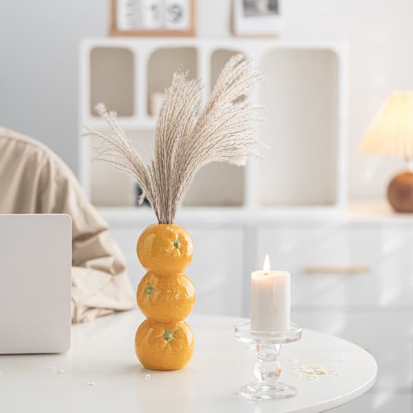 Nordisk minimalistisk fruktblomvas bordsdekoration 441 Three-Layer Lemon