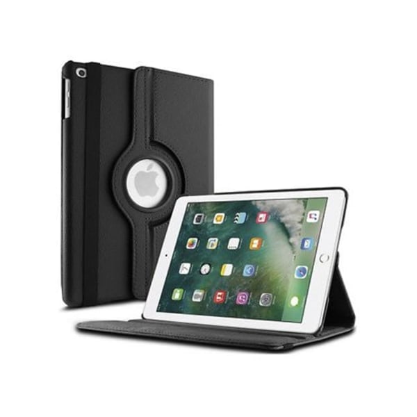 Roterande fodral för iPad 6:e generationen 9,7 tum svart{F2}