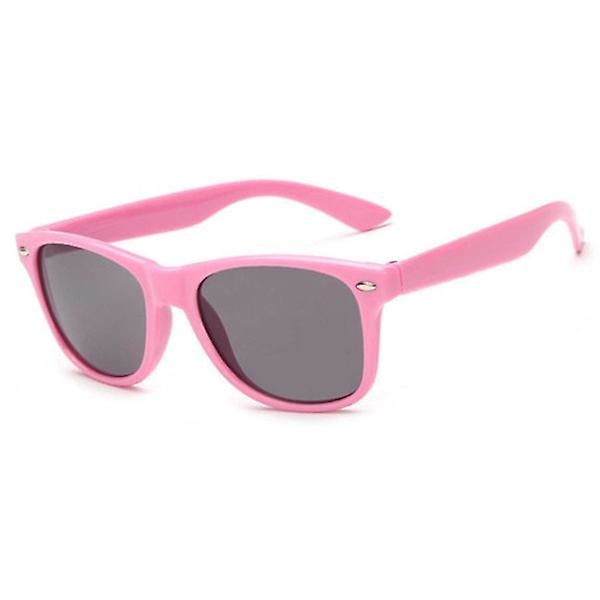 Små Solglasögon för Barn - Wayfarer Solglasögon för Barn - Rosa Rosa{HH}
