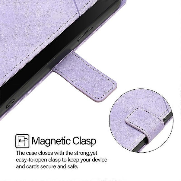 Preget Skinnveske for TCL 505{HH}