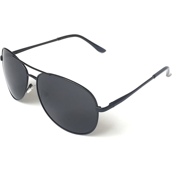 Premium Klassiska Aviator-solglasögon i militärstil, polariserade, 100 % UV-skydd för män och kvinnor