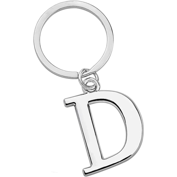 Nyckelring Bokstav - Initial Bokstav Nyckelring Berlock Bokstav D D