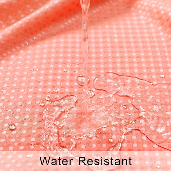 Anti-mögel Duschdraperi Vit Lyx Dekorativt Tyg Gradient Vattentätt Lätt Att Installera Polyester Med Krokar 180x180 Cm