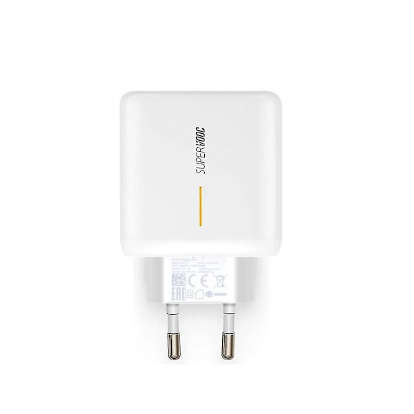 2024 65W Supervooc 2.0 Hurtiglader For Oppo K9 Find X2 X3 X5 Pro Neo Lite 5G USB Type-C Kabel