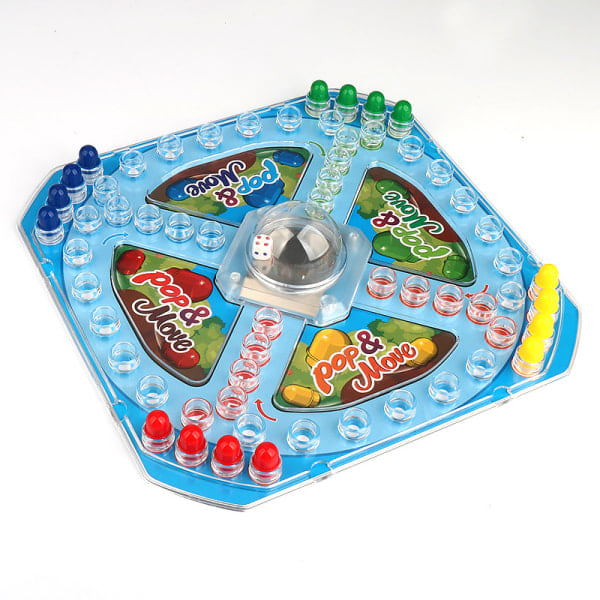 Hasbro Gaming Trouble Brädspel för barn från 5 år och uppåt, 2-4 spelare