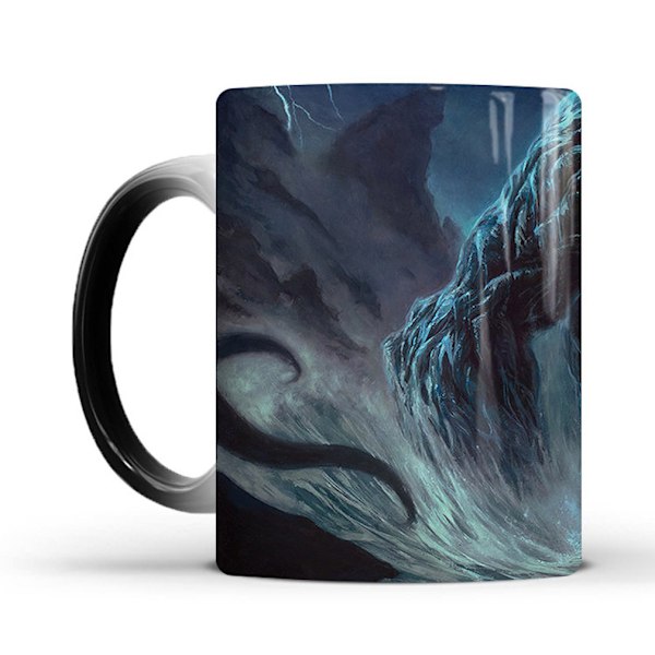Cthulhu Myto Farveskiftende Krus Keramisk Kaffekrus Termisk Tekop Nyheds Gave