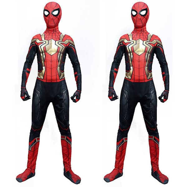 Spider-Man: No Way Home Cosplay-dragt til børn 3-12 år 9-11 Years