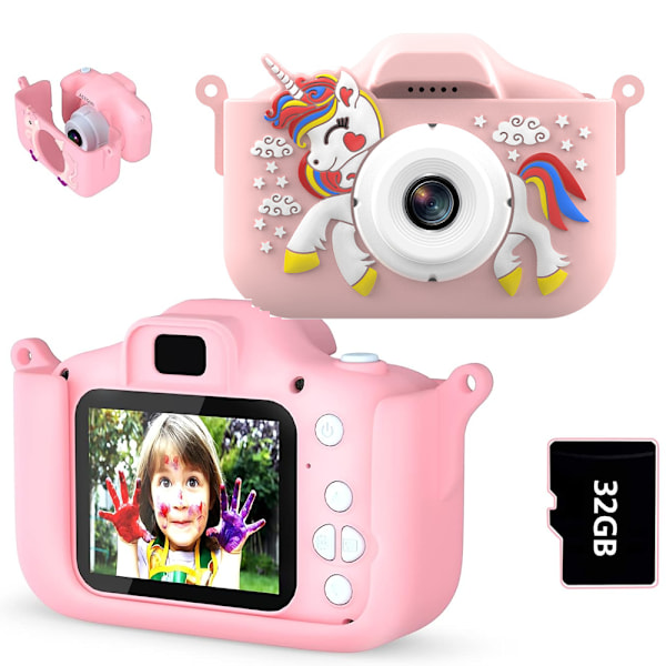 MH-Kids Camera, 2.0 Inch Kids Digital Camera, Mini Rechargeable