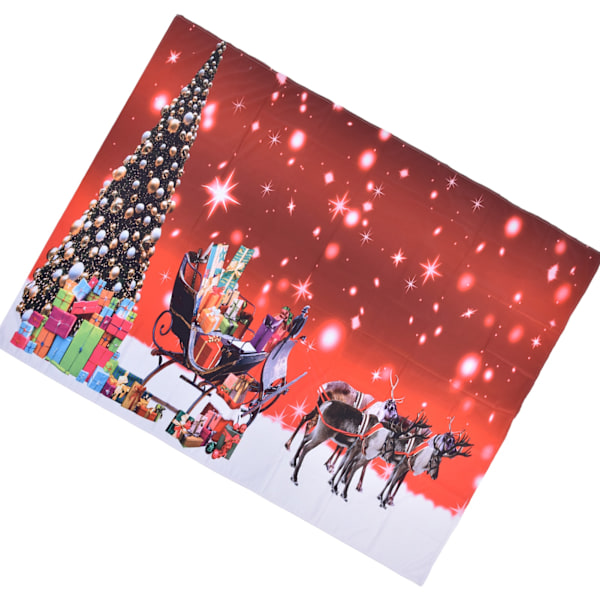 Juleveggteppe Hjem Julebakgrunn Veggteppe Juledekorasjon Hjem Hengende Teppe 200x150cm