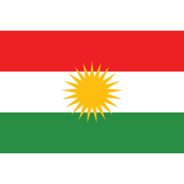 Flagg - Kurdistan 100