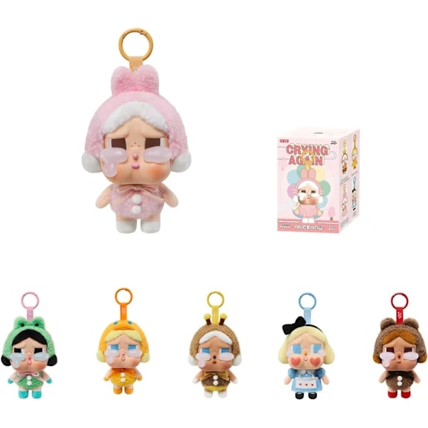 1-pak Crybaby Tears Factory Series - Plys Blind Box, Crybaby Dukke, Tilfældigt Design Action Figur Samleobjekt Legetøj Hemi