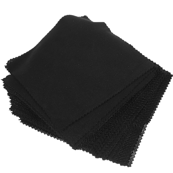 100 stk mikrofiberkluter for rengjøring av briller, mikrofiberkluter for rengjøring av briller og skjermer