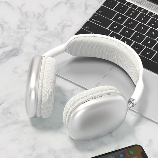 Trådløse Bluetooth-hodetelefoner med mikrofon og støyreduksjon