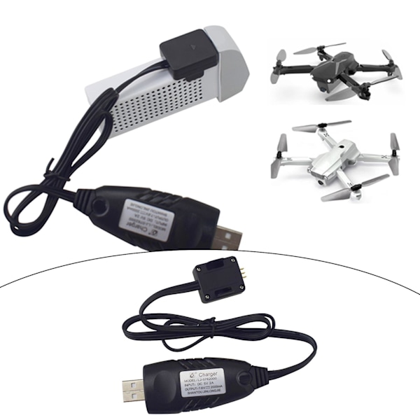 Rc Drone USB-oplader Batteri Opladningskabel 60cm Til X500 X30 Z6 Dele