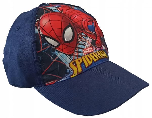 Kasket Kasket Baseball Børn 4344 Spiderman Spider-man Mørkeblå 52/54cm 2.Stl 54