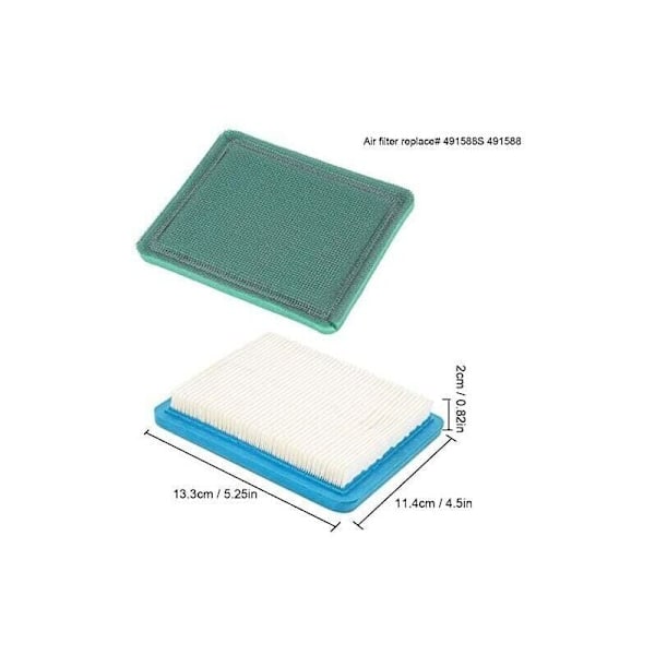 Retrayal-kaasutin Briggs & Stratton -moottoreille, osanumerot 498298, 692784, 495951, 492611, 495426, 490533, sopii 5 hv:n moottoreille.{hh}
