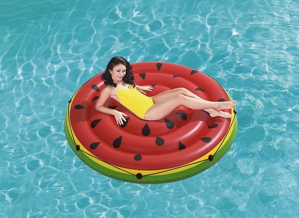Bestway BW43140 Oppustelig Vandmelon Pool Float Ride-on til Børn og Voksne{HH}