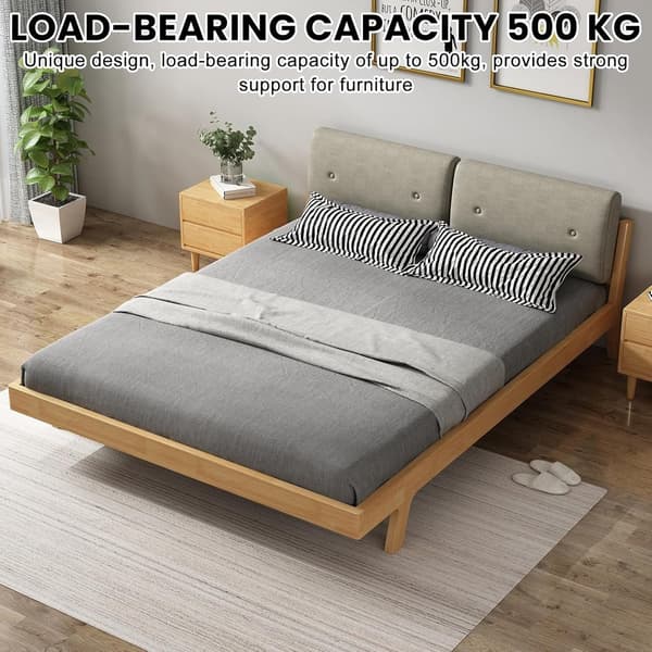 Møbelstigerør 10 cm Justerbar Seng Stol Bord Sofa Løfter Kraftig