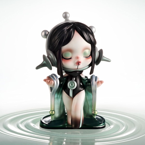 POP MART SKULLPANDA Audio Series Dukker, Blind Box Dukker, Tilfeldig Design Action Dukker, Samleobjekter, Hjemmeinnredning, Gaver, 1 Individuell Boks {HH}