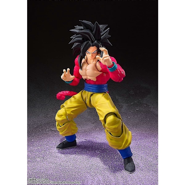 Bandai Tamashii Nations SH Figuarts Broly \"Dragon Ball Z\" Action Figur Gennemsigtig Støtte{hh} Super four Goku