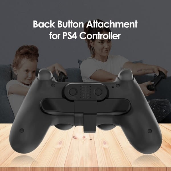 Forlenget spillkontroller bakknappfeste for PS4 - WELLNGS