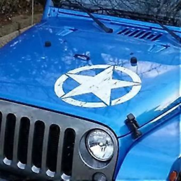 Autotarrat auton muotoiluun 50x50cm Tähtikuvioinen tarra sisustus autotallin seinätarrat