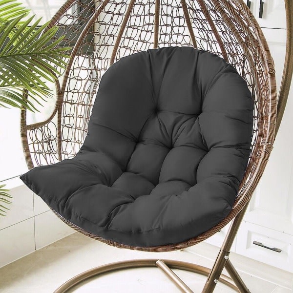 Innendørs Hengende Eggstol Sving Hammock Stol Setepute Tykk Pute (Kun Setepute Inkludert)