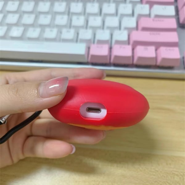 Roligt Sött Tecknat Kreativt Mönster Design Hörlursfodral för Airpods 3:e Gen, Mjukt Silikon Headset Skyddsfodral för Pojkar Flickor