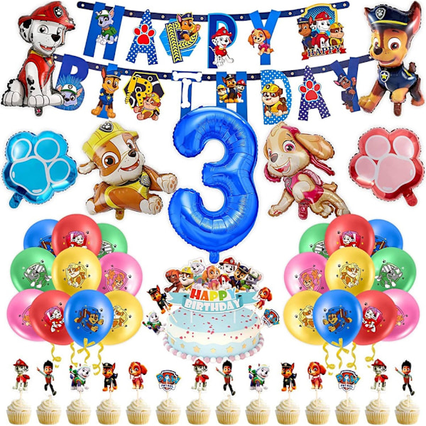 Kalastema - Paw Patrol - 3 år