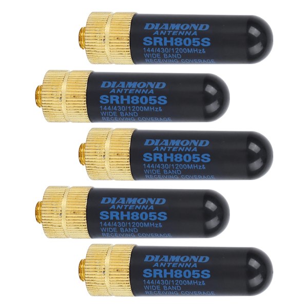 5st Dubbelband UHfVHF SMA Hona Kontakt Antenn för Baofeng UV-5R BF-888S UV-82 UV-5RA UV-5RE TK3107 2107 0.2