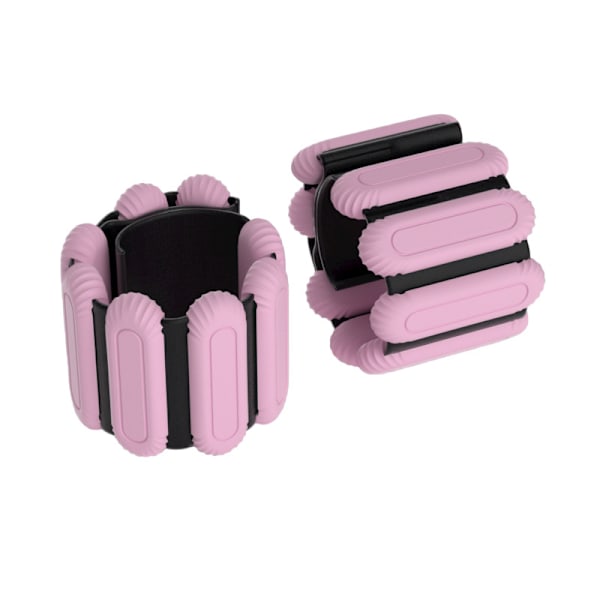 Skal-stil nyt silikone vægtbærende armbånd svømning fitness Pilates energi ring armbånd fodring 1 pound per pair grey